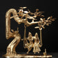 Radha Krishna Swinging on a Kadamba Tree Idol 18 Inches