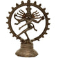 Nataraja Antique Brass Sculpture | Handcrafted Idol 8 inches