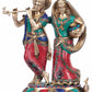 Brass Handmade Radha Krishna Statue 16 Inches