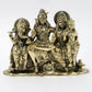 Small Superfine Brass Statue of Lord Shiva's Family 5 inches