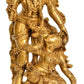 Handmade Brass Statue of Radha and Krishna 13 inches