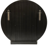 Circular Dashavatara panel back with two metal hanging brackets