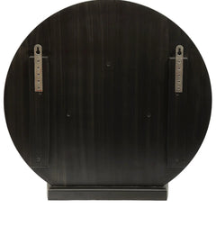 Circular Dashavatara panel back with two metal hanging brackets