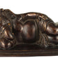 Super Antique Handmade Brass Statue of Relaxing Ganesha 6 inches