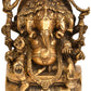 Brass Five Headed Lord Ganpati Idol 5 inches