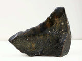 Textured carved rock base, dark antiqued tone, no front Ganesha relief