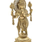 Handmade with natural Brass Statue of Fluting Krishna in His Glorious Avatar 24 Inches