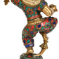 Handmade Brass Statue of Dancing Baby Krishna in Ecstasy 11 inches