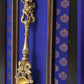 Wooden Framed Brass Ritual Spoon of Lord Krishna | Wall Hanging 17 Inches