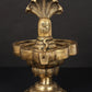 Shivalinga Idol on Lotus Pedestal in Brass | Handcrafted 9 Inches