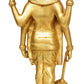 Brass Statue of Lord Vishnu - Sustainer of the Universe 12 inches