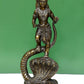 Brass Sculpture of Kaliya Krishna 15 CM