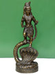 Brass Sculpture of Kaliya Krishna 15 CM