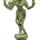 Handmade Patina Gold Brass Lord Murli Krishna Statue 7.2 INCHES