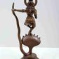 Brass Statue Depicting Kaliya Vijaya Lila of Shri Krishna 13 inches