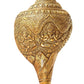 Pancha-Ganesha Brass Conch 10 cm