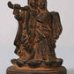 Small Brass Statue of Standing Radha Krishna 4 inches