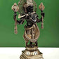 Handmade Black with natural Brass Statue of Fluting Krishna in His Glorious Avatar 24 Inches