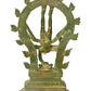 Green chala Brass Shiva's Gangavatarana (Nataraja) Sculpture | Handcrafted 12 inches