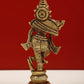 Brass Lord Shri Krishna Idol Playing Flute 4 inches