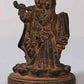 Small Brass Statue of Standing Radha Krishna 4 inches