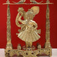 Golden Brass Statue of Shri Krishna as Shrinath Ji 18 Inches