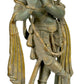 Handmade Brass Statue of Long-Plaited Lord Krishna 19 Inches