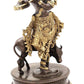 Handmade Brown gold Brass Venugopala Idol 10 inches