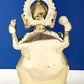 Brass Bhagawan Ganesha in Ashirwad Mudra 7 inches