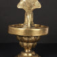 Shivalinga Idol on Lotus Pedestal in Brass | Handcrafted 9 Inches