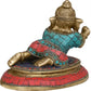 Handmade Brass Butter Ganesha | Made in India 7 Inches