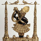 Black Brass Statue of Shri Krishna as Shrinath Ji 18 Inches