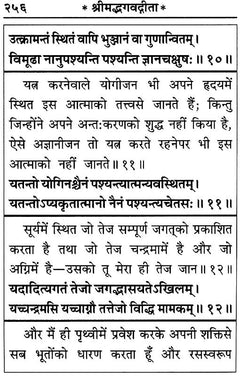 श्लोक पृष्ठ: “यत् करने वाले...” और “सब कर्म...” विषयक पाठ