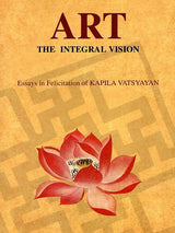 ART: The Integral Vision book cover with red lotus and gold textured design