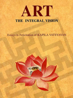 ART: The Integral Vision book cover with red lotus and gold textured design