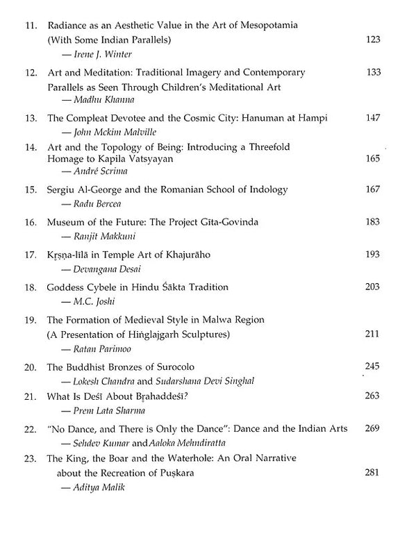 Contents continuation with numbered entries and authors; page numbers on right