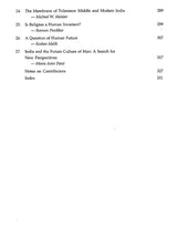Back section of contents showing later entries, notes on contributors, and index