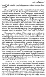 Aitareya Upaniṣad page with continuous English prose translation and discussion
