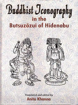 Book cover: Buddhist Iconography in the Butsuzozui of Hidenobu, with two Buddhist figures