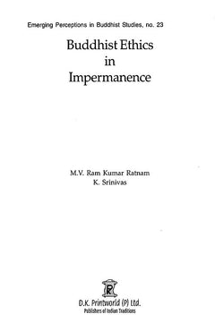 Buddhist Ethics in Impermanence title page with author names