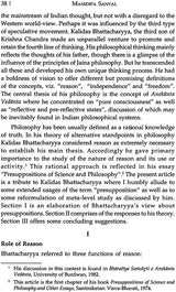 Page 38 text by Manidipa Sanyal, includes section 'Role of Reason'