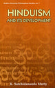 Book cover: HINDUISM AND ITS DEVELOPMENT; author K. Satchidananda Murty
