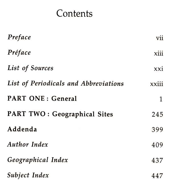 Bibliography on Indian Buddhist Art and Archaeology (General and Classified Under Geographical Sites) Craft Detail