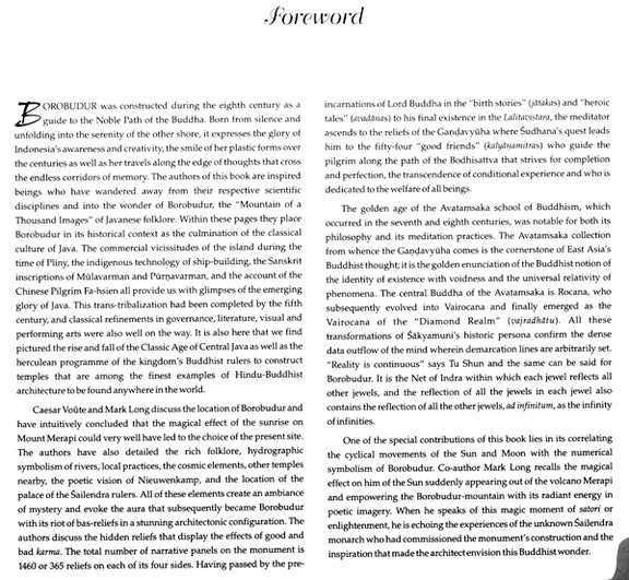 Foreword page with dense printed text in English