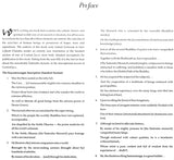 Preface page with numbered headings and paragraph text