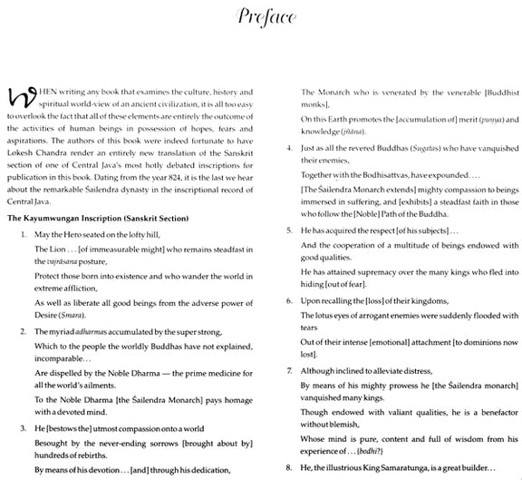 Preface page with numbered headings and paragraph text