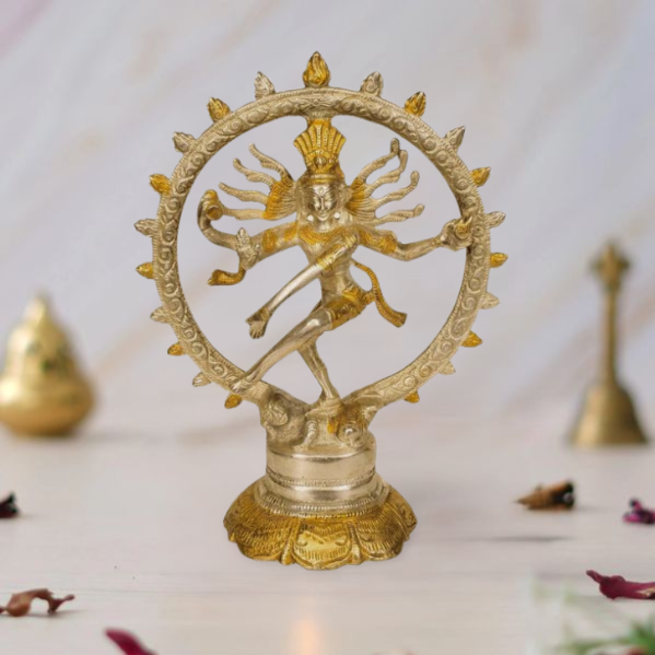 Nataraja Brass Sculpture | 7 Inches