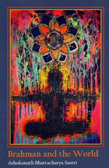 Brahman and the World cover with colorful mandala and dark central figure