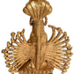 Brass Devi Padmavati - Mother of 23rd Tirthankara (Height: 27 cm)