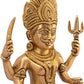 Brass Nakoda Idol (Deity Of The Jains) (Height: 8 inches)